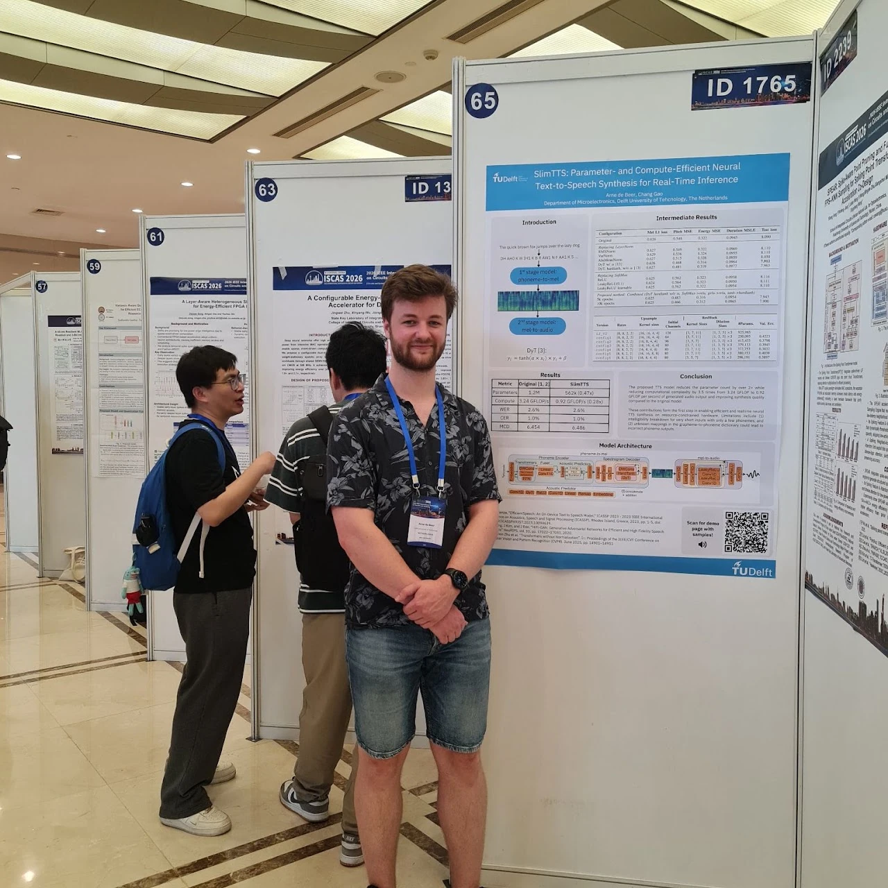 Arne @ ISCAS 2026 in Shanghai, China