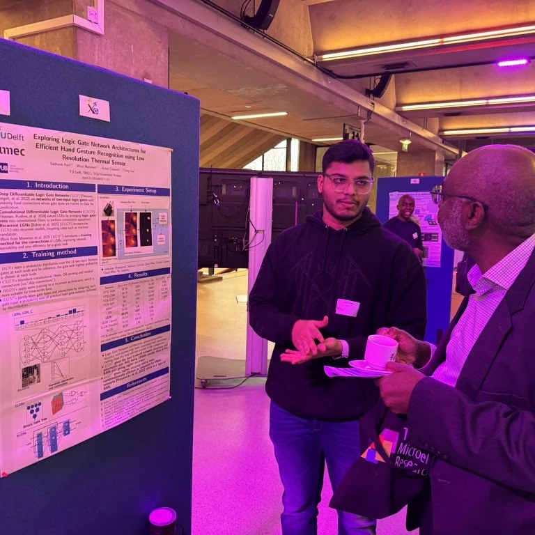 Siddharth @ Microelectronics Research Day 2026 in Delft, Netherlands