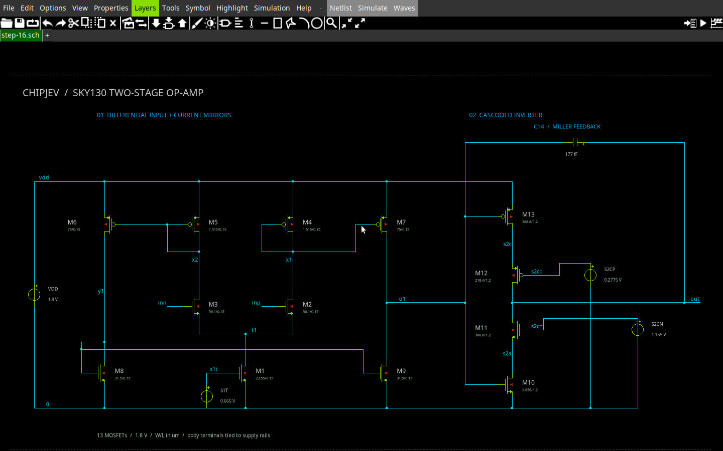ChipJev released: AI-powered analog circuit design with open-source EDA