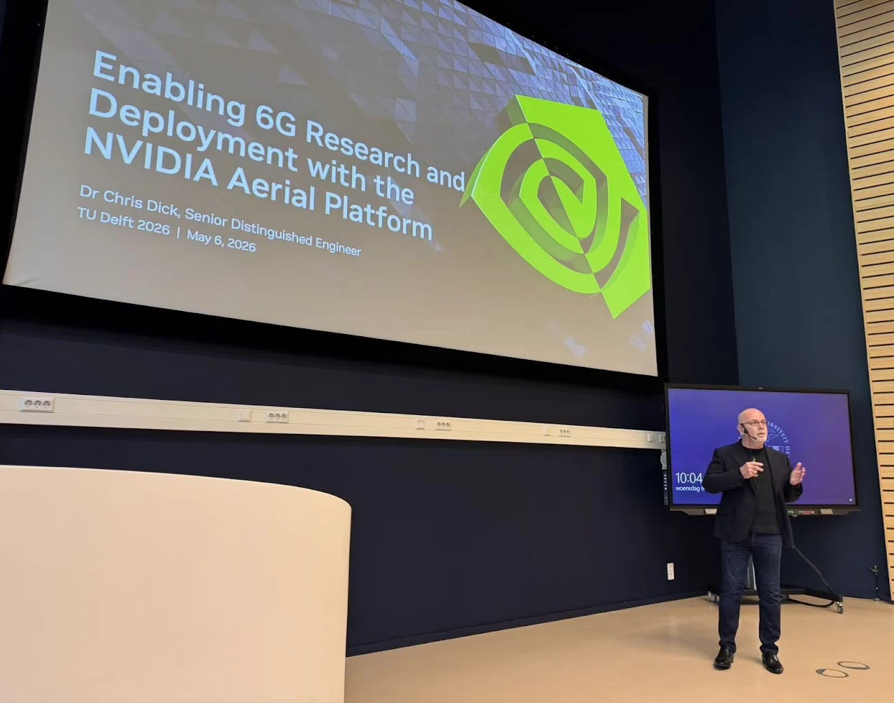 Dr. Chris Dick (NVIDIA) visited the EMI Lab